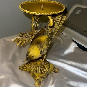 Vintage Bird Candle Holder